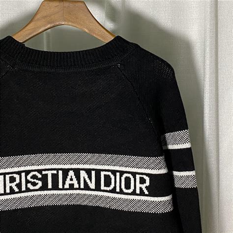 dior vest men|dior black and white sweater.